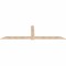 Ekena Millwork Eugene Smooth Timber Gable Bracket, Douglas Fir, 108"W x 31 1/2"H x 1 1/2"D x 5 1/2"F, 7/12 Pitch GBW108X31X0206EUG00SDF - alternate 2